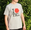 I LOVE TXL T-Shirt, grey
