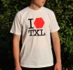 I LOVE TXL T-Shirt, white